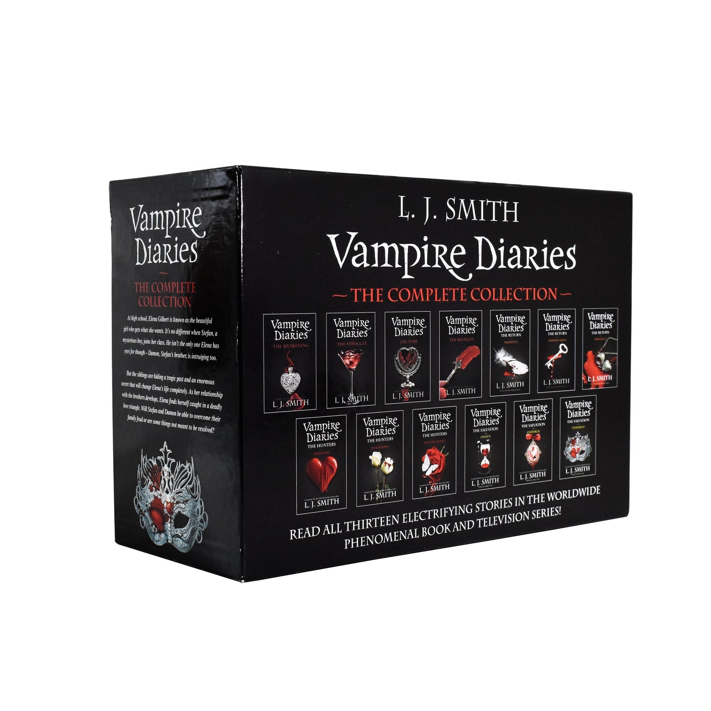 Vampire Diaries The Complete Collection 13 Books Box Set by L. J. Smith - Ages 12+ - Paperback