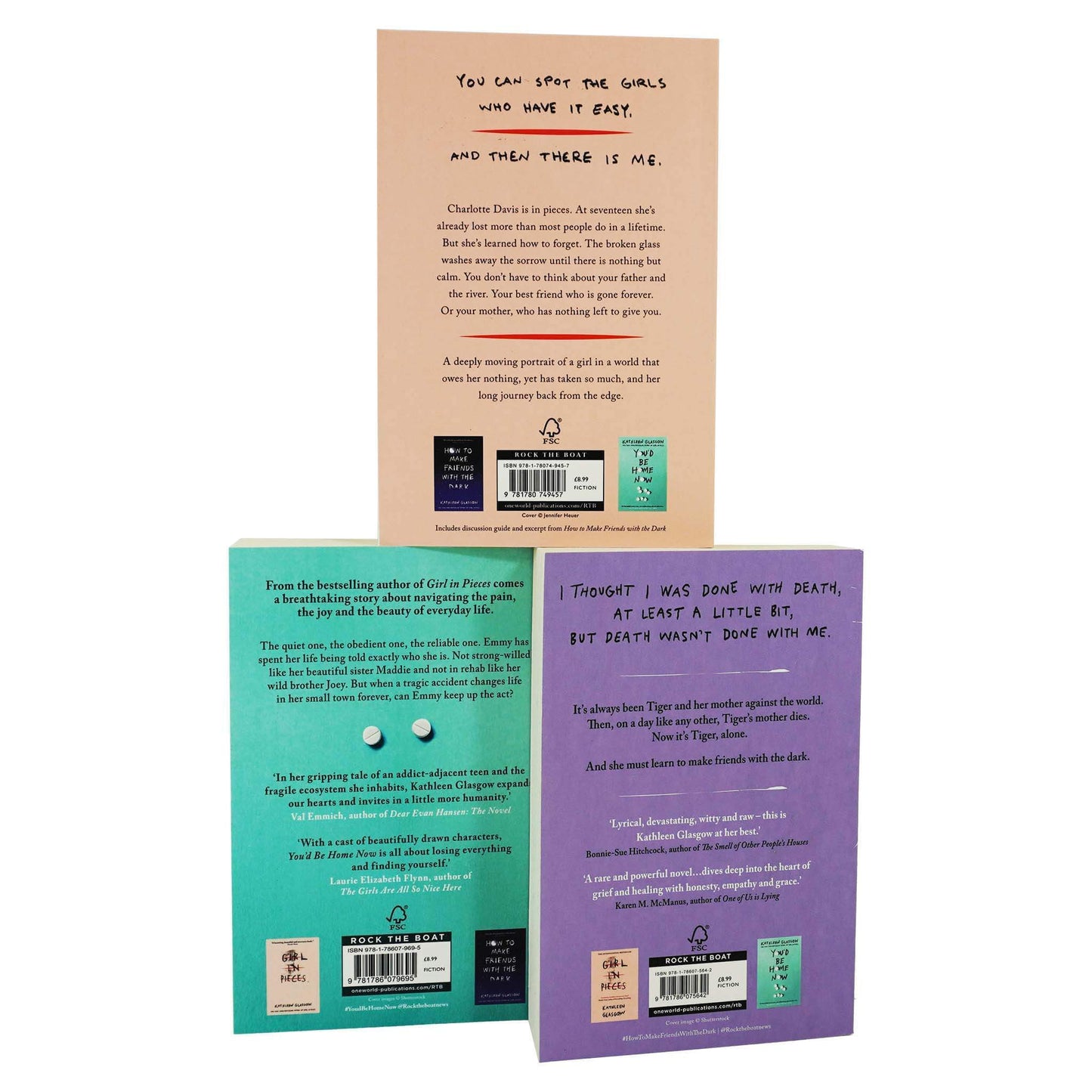 Kathleen Glasgow 3 Books Set Collection - Ages 13-18 - Paperback
