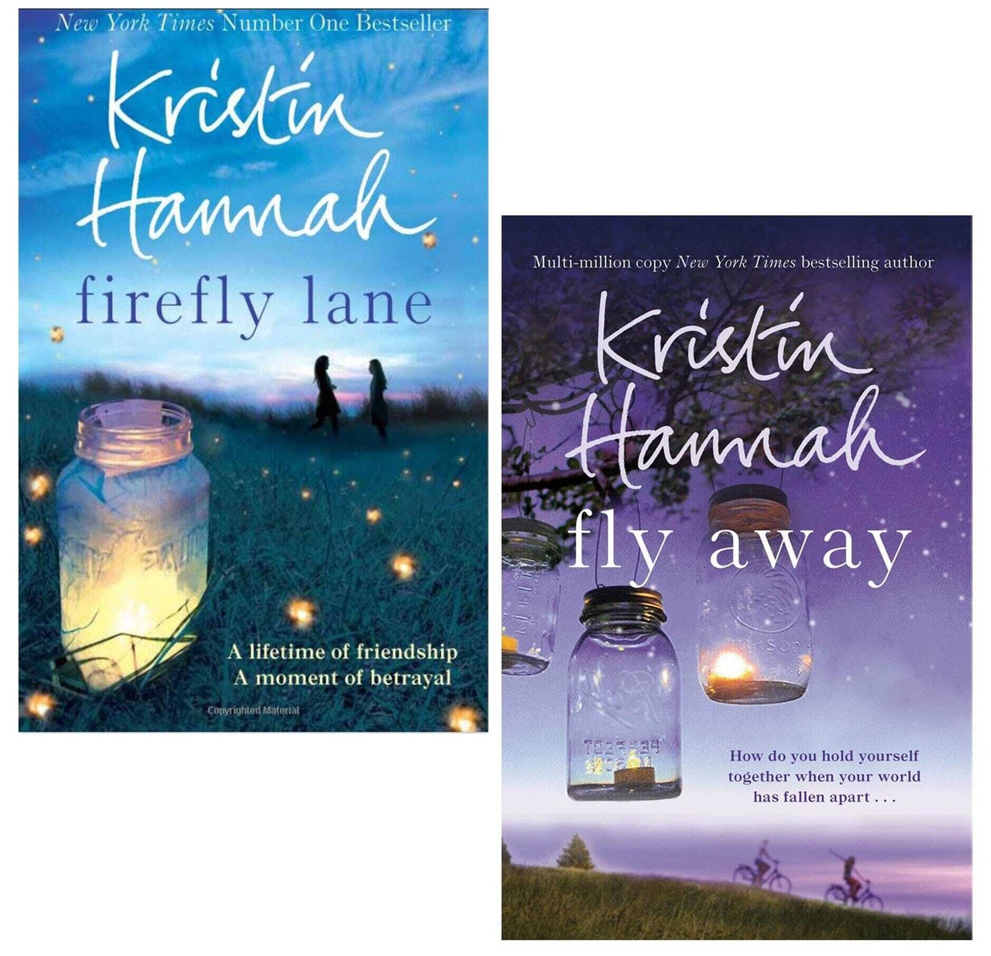 Firefly Lane Series by Kristin Hannah 2 Books Collection Set - Fiction - Paperback