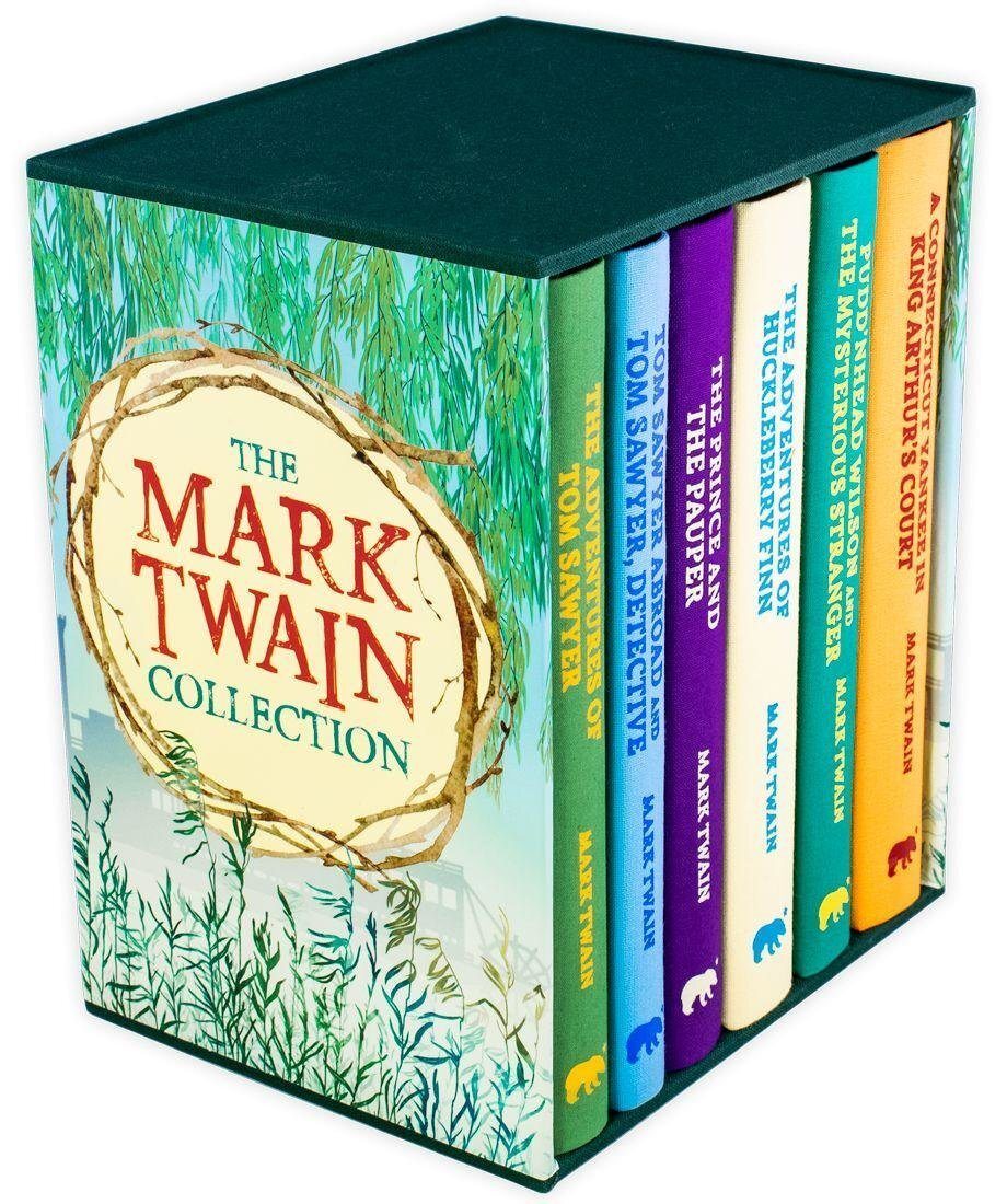 The Mark Twain 6 Book Collection - Ages 9-14 - Cloth Bound Hardback