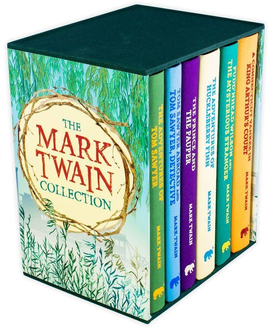 The Mark Twain 6 Book Collection - Ages 9-14 - Cloth Bound Hardback