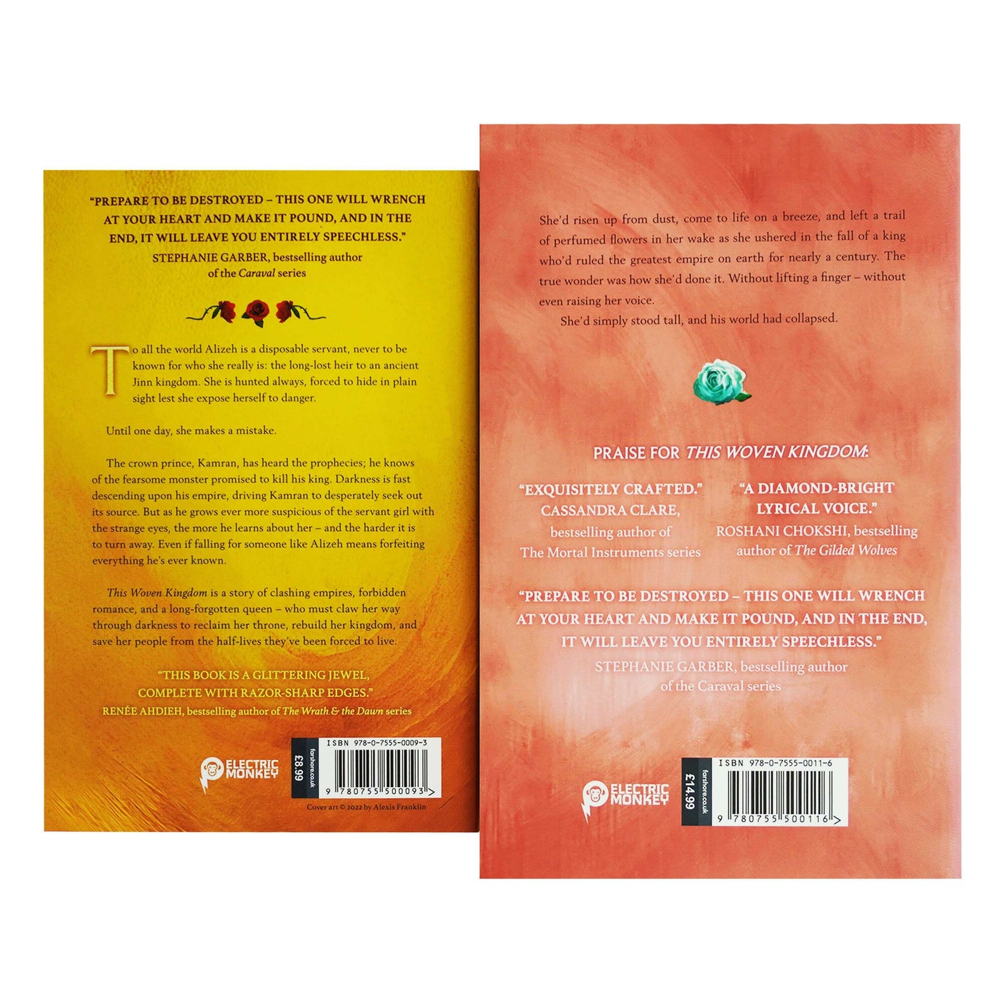 This Woven Kingdom Series by Tahereh Mafi 2 Books Collection Set - Ages 12+ - Paperback/Hardback