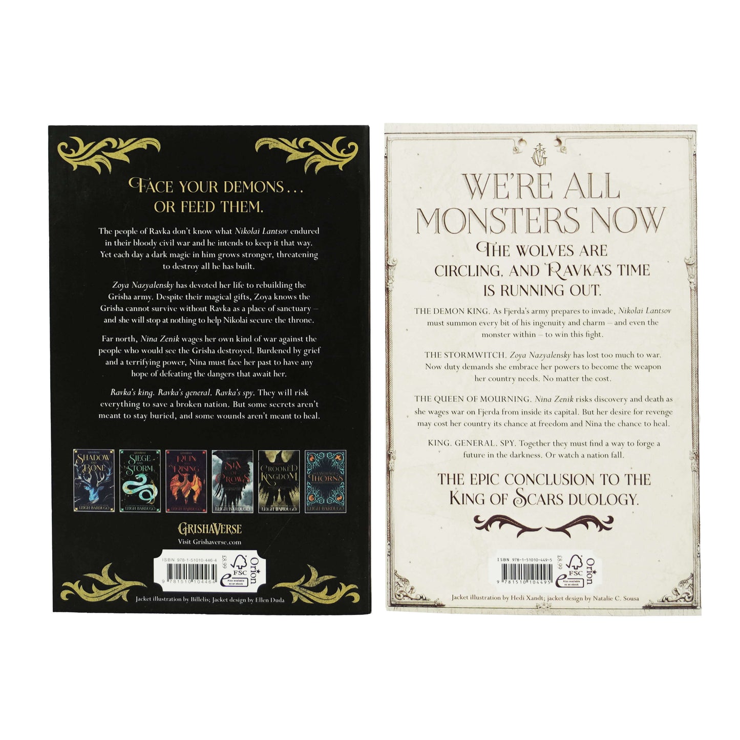 Grishaverse King of Scars Duology by Leigh Bardugo 2 Books Collection Set - Ages 12-15 - Paperback