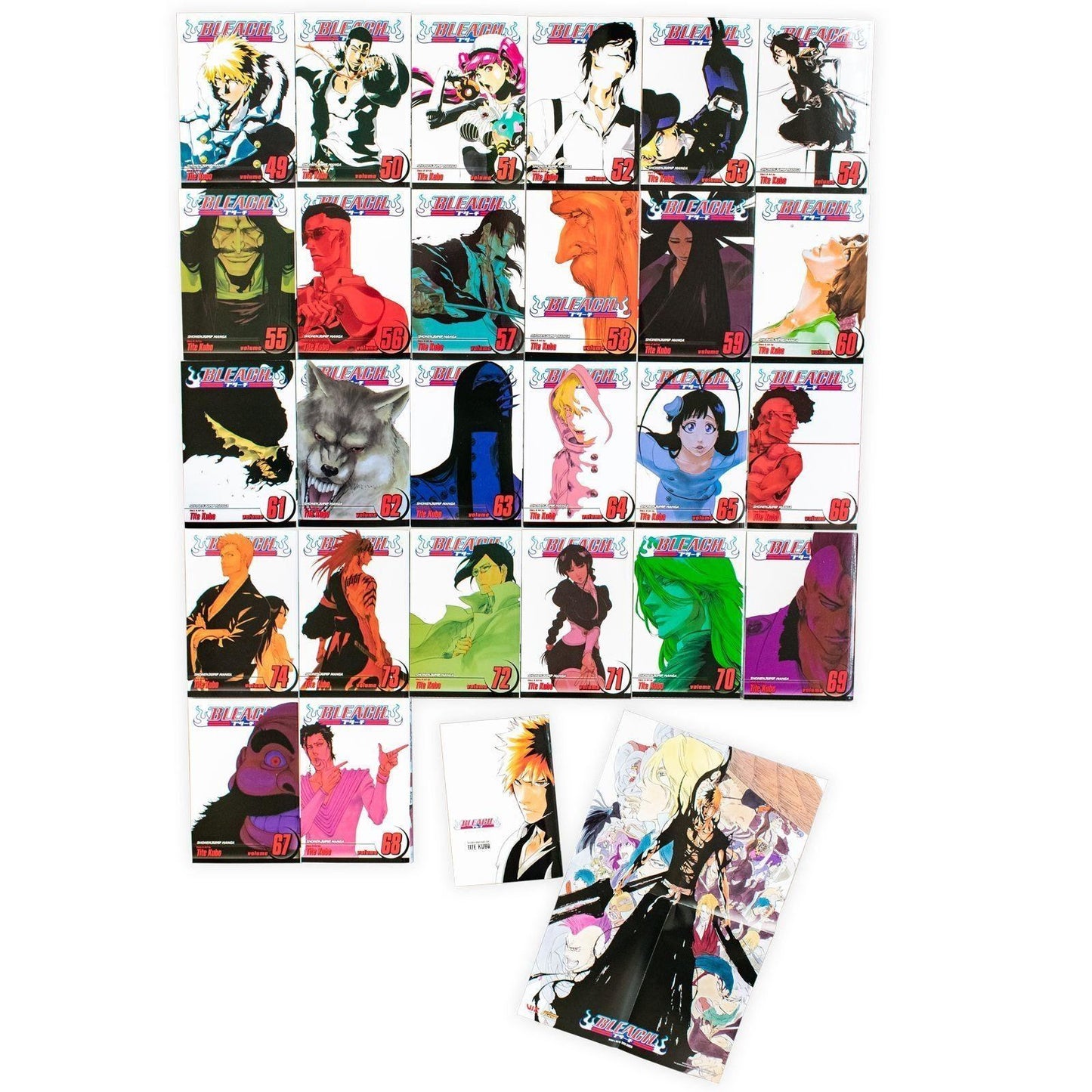 Bleach by Tite Kubo Box Set 3: Vol. 49-74 26 Manga Books - Ages 14+ - Paperback