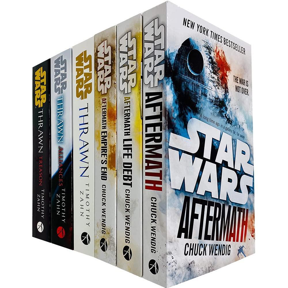 Star Wars: Thrawn & Aftermath Trilogies 6 Books Collection Set  ̈C Fiction - Paperback