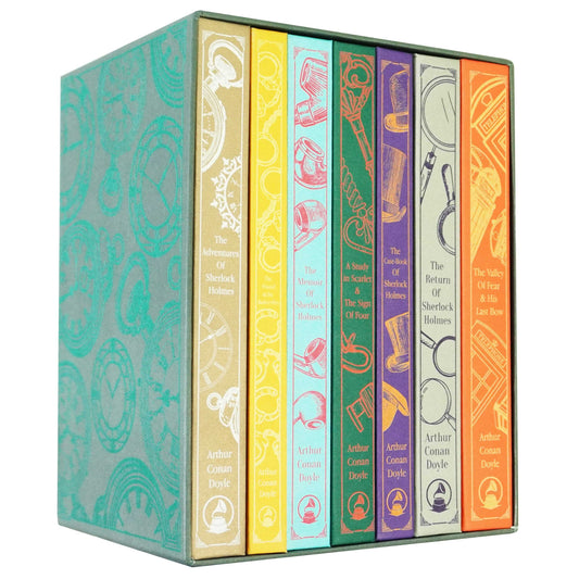 The Sherlock Holmes By Arthur Conan Doyle: 7 Books Collection Box Set  - Fiction - Hardback