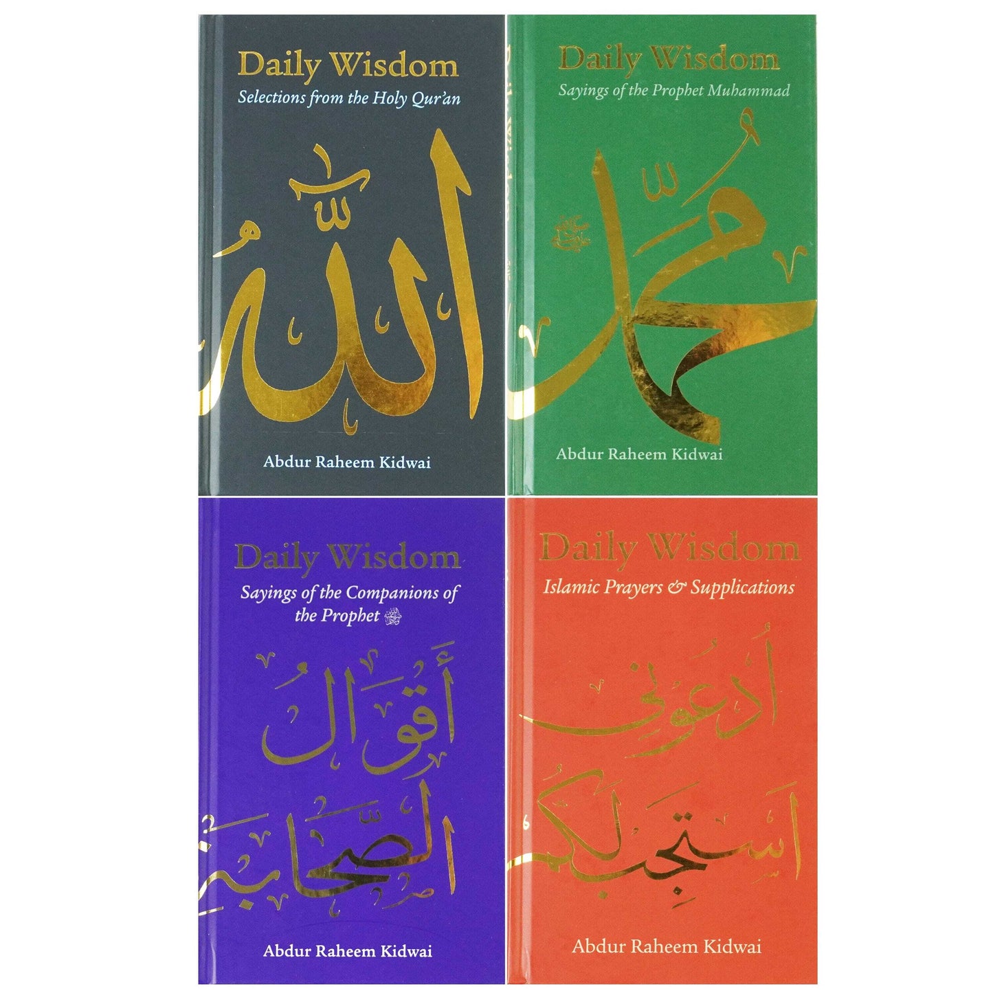 Daily Wisdom Series by Abdur Raheem Kidwai 4 Books Collection Set - Non Fiction - Hardback