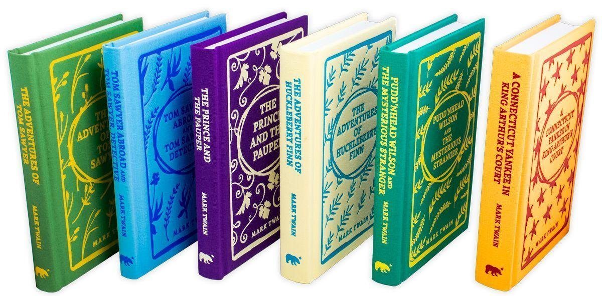 The Mark Twain 6 Book Collection - Ages 9-14 - Cloth Bound Hardback