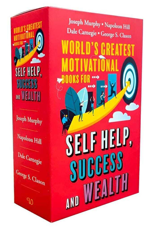 World¡ ̄s Greatest Motivational Books For Self help, Success & Wealth 4 Books Collection Box Set - Non Fiction - Paperback