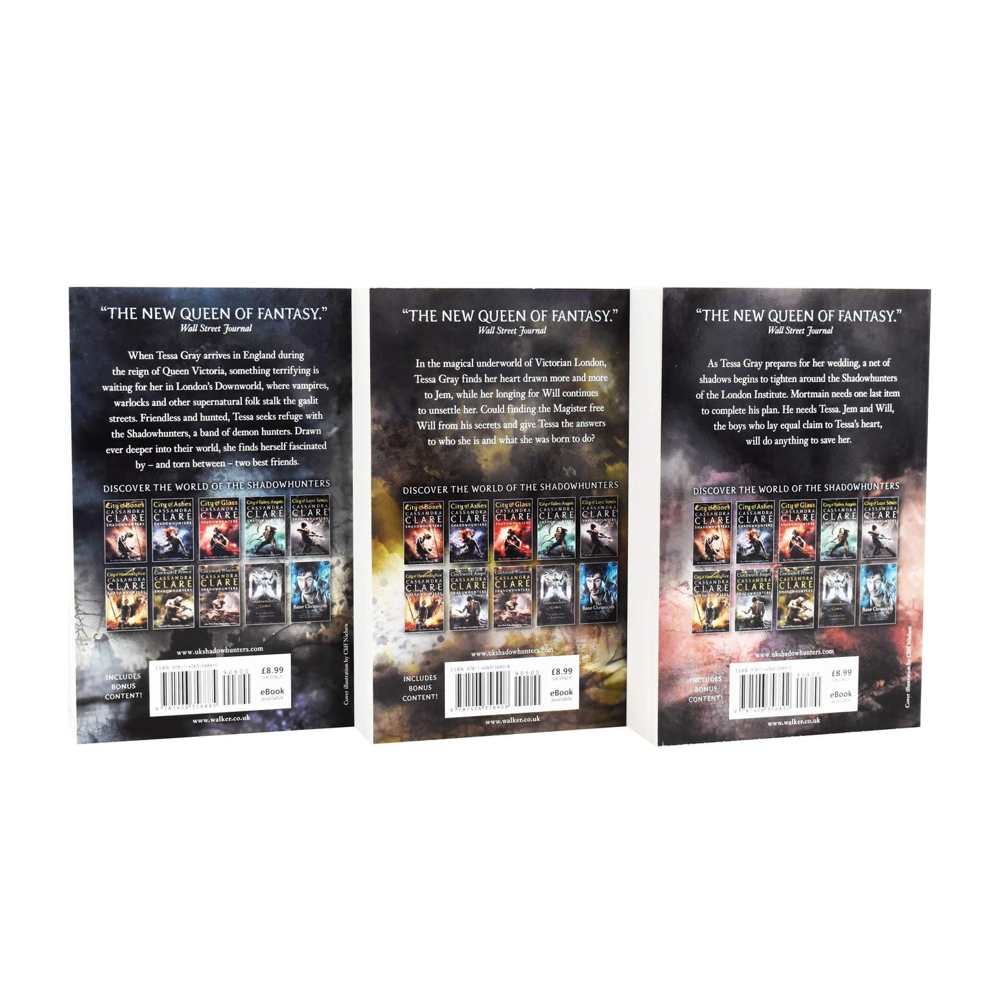 Shadowhunters by Cassandra Clare - The Infernal Devices 3 Books Box Set - Young Adult - Paperback