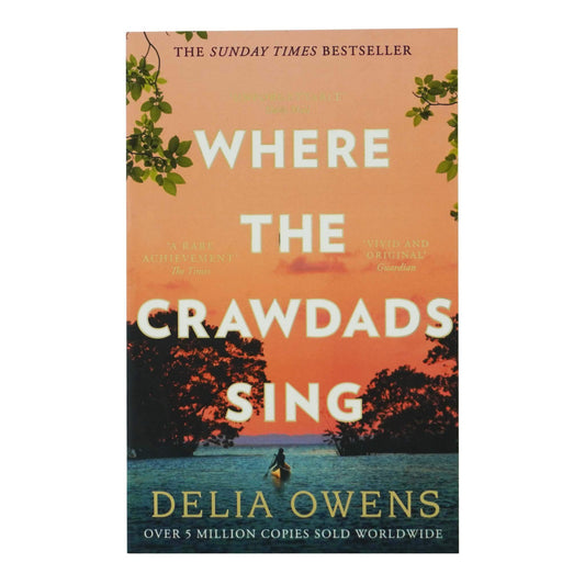 Where the Crawdads Sing Book By Delia Owens -  Fiction - Paperback