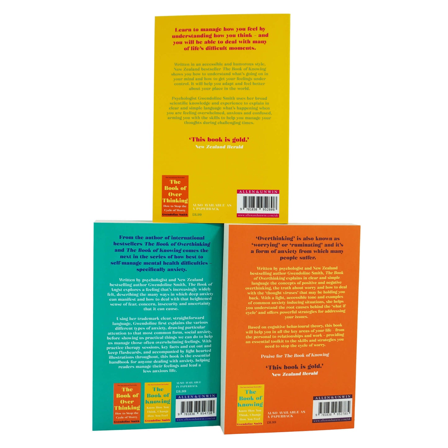 Improving Mental Health Series 3 Books Collection By Gwendoline Smith - Non-Fiction - Paperback