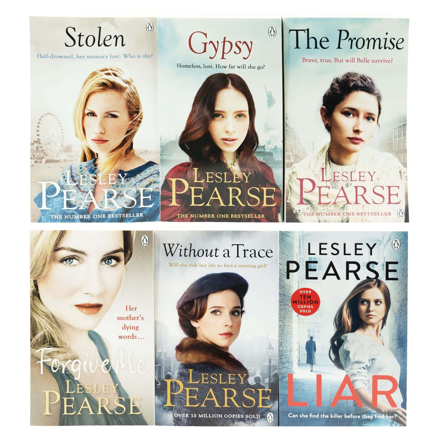 Lesley Pearse Collection 6 Books Set (Books 1-6) - Fiction - Paperback