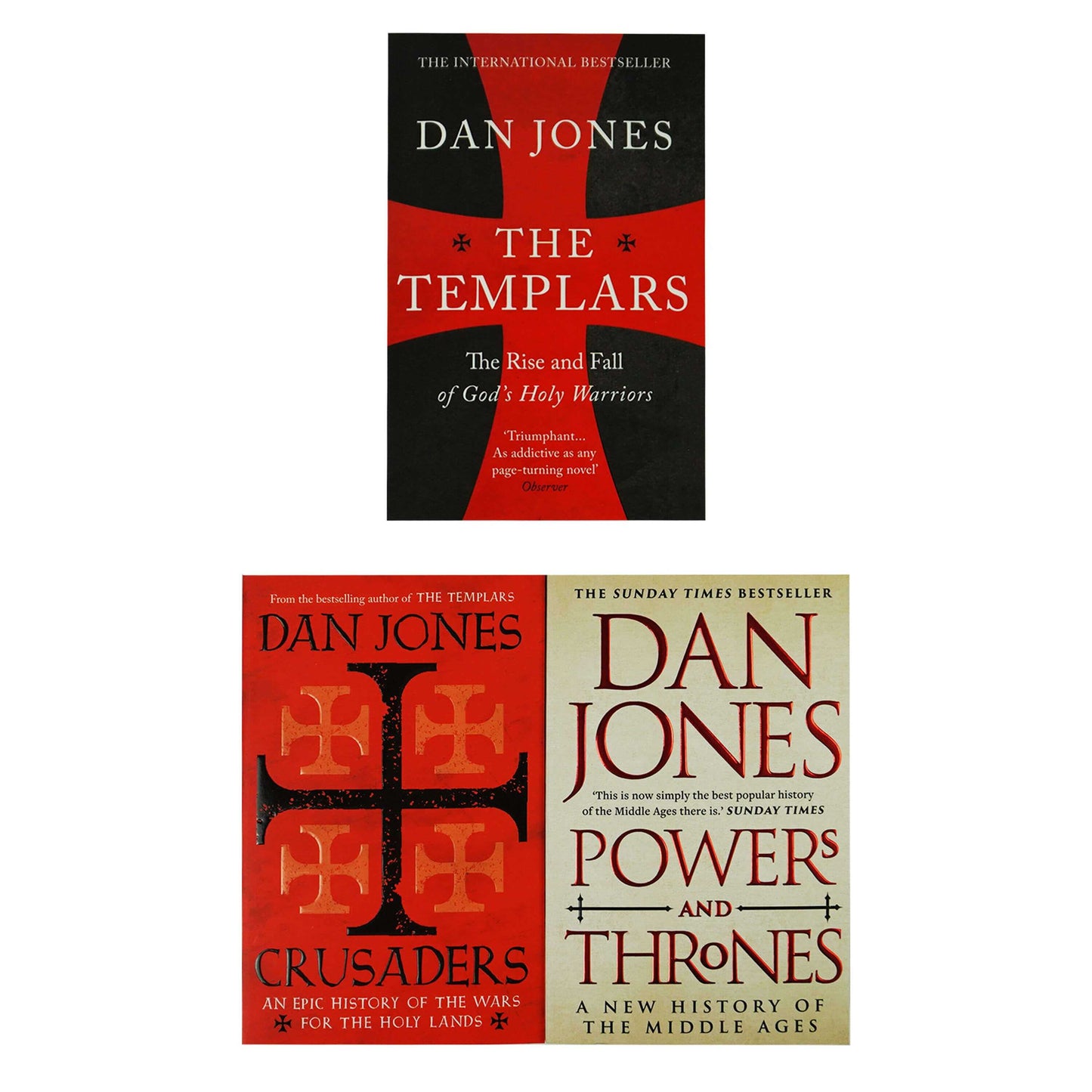 Dan Jones Collection 3 Books Set - Non Fiction - Paperback