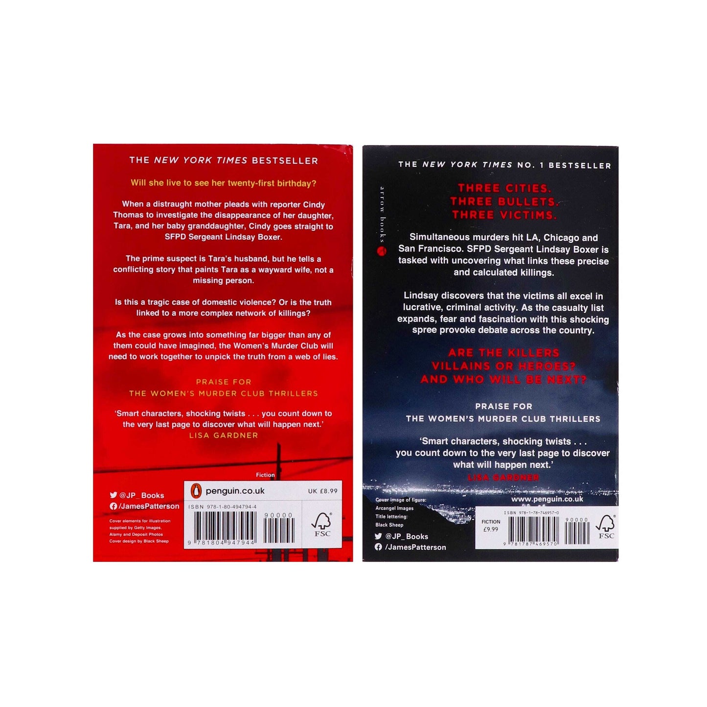 Women's Murder Club Series 20 & 21 by James Patterson: 2 Books Collection Set - Fiction - Paperback
