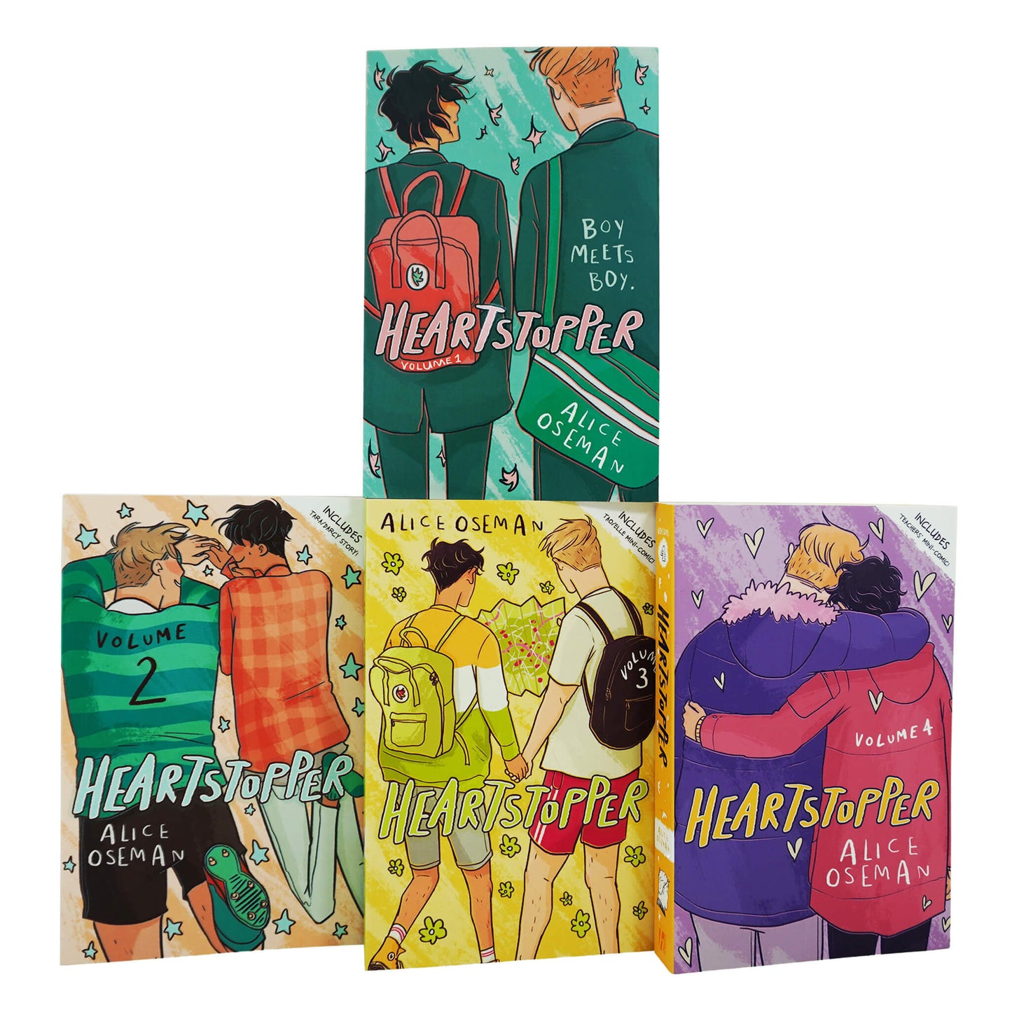 Alice Oseman Heartstopper Collection 10 Book Set - Age 13+ - Paperback