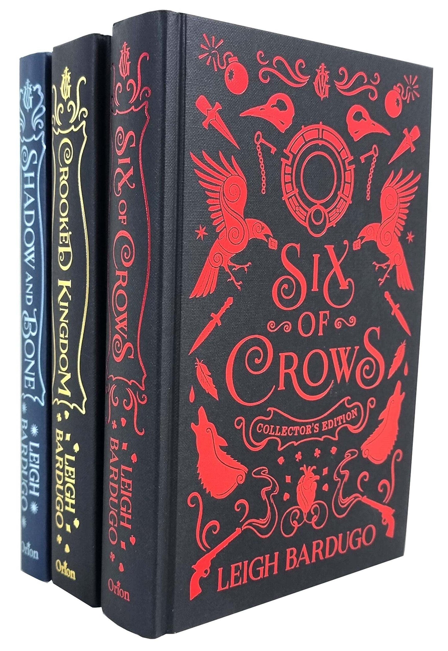 Grishaverse Shadow and Bone & Six of Crows Duology Collector's Edition 3 Books Collection Set by Leigh Bardugo - Age 13 years and up - Hardback