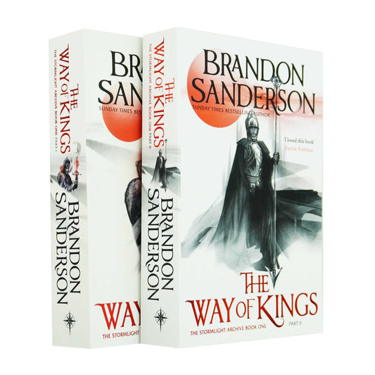 The Stormlight Archive Book One (Part 1 & 2) by Brandon Sanderson 2 Books Collection Set - Fiction - Paperback